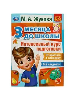 Книга для детей Интенсивный курс подготовки к школе Жукова