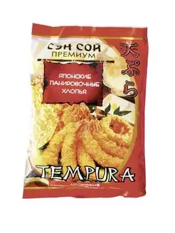 Хлопья панировочные Sen Soy Tempura, 100г