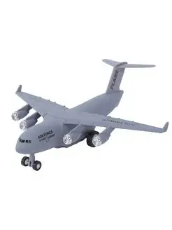 Игрушка детский самолет металлический Boeing C-17 1 400