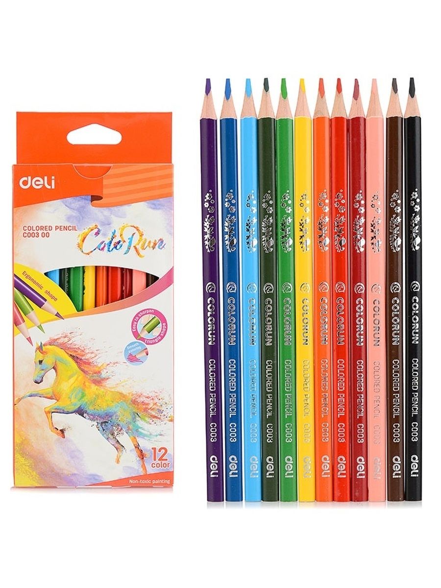 Цветной карандаш один