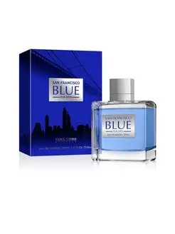 Туалетная вода свежая Real Man San Francisco Blue 100мл