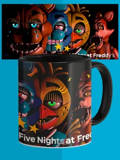 Кружка в подарок ребенку с принтом Five Nights at Freddy's