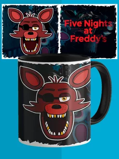 Кружка в подарок ребенку с принтом Five Nights at Freddy's