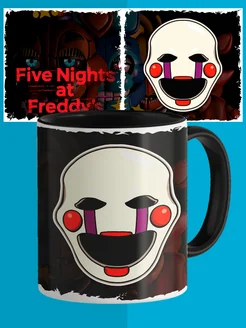 Кружка в подарок ребенку с принтом Five Nights at Freddy's