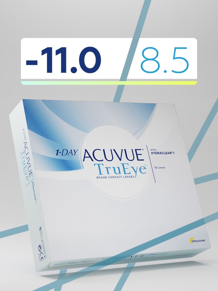 Линзы 1 day acuvue trueye