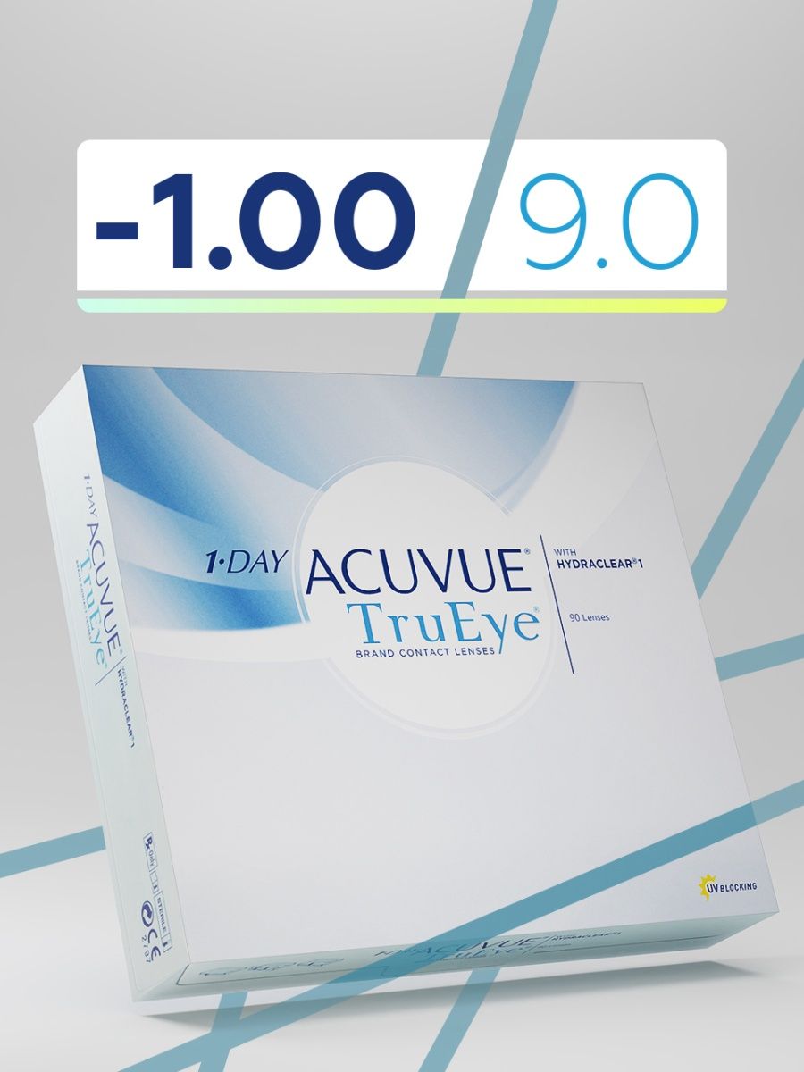 Линзы 1 day acuvue trueye