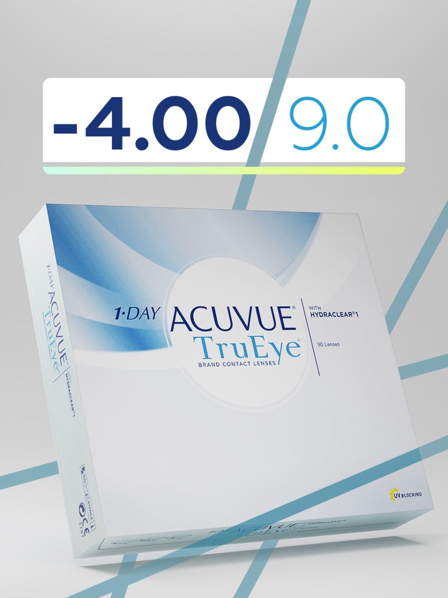 Линзы 1 day acuvue trueye