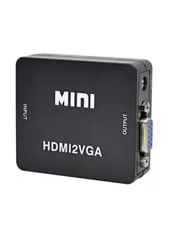 Конвертор HDMI на VGA Переходник HDMI2 на VGA с кабелем