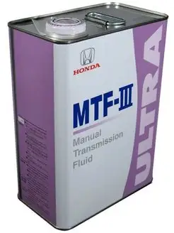 Трансмиссионное масло Хонда ULTRA MTF-3 4л