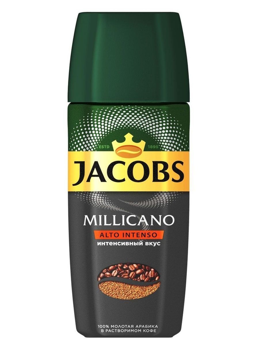 Jacobs кофе millic раст субл с доб 160г фото 5