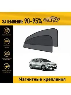 Автошторки PREMIUM на Hyundai i30, 2 (2011-2015) универсал н…