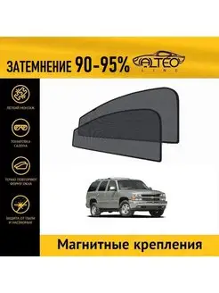 Автошторки PREMIUM на Chevrolet Tahoe (1999-2007) на передни…