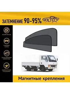 Автошторки PREMIUM на Mitsubishi Canter (1993-2002) на перед…