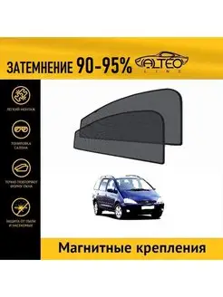 Автошторки PREMIUM на Ford Galaxy (2000-2006) на передние дв…