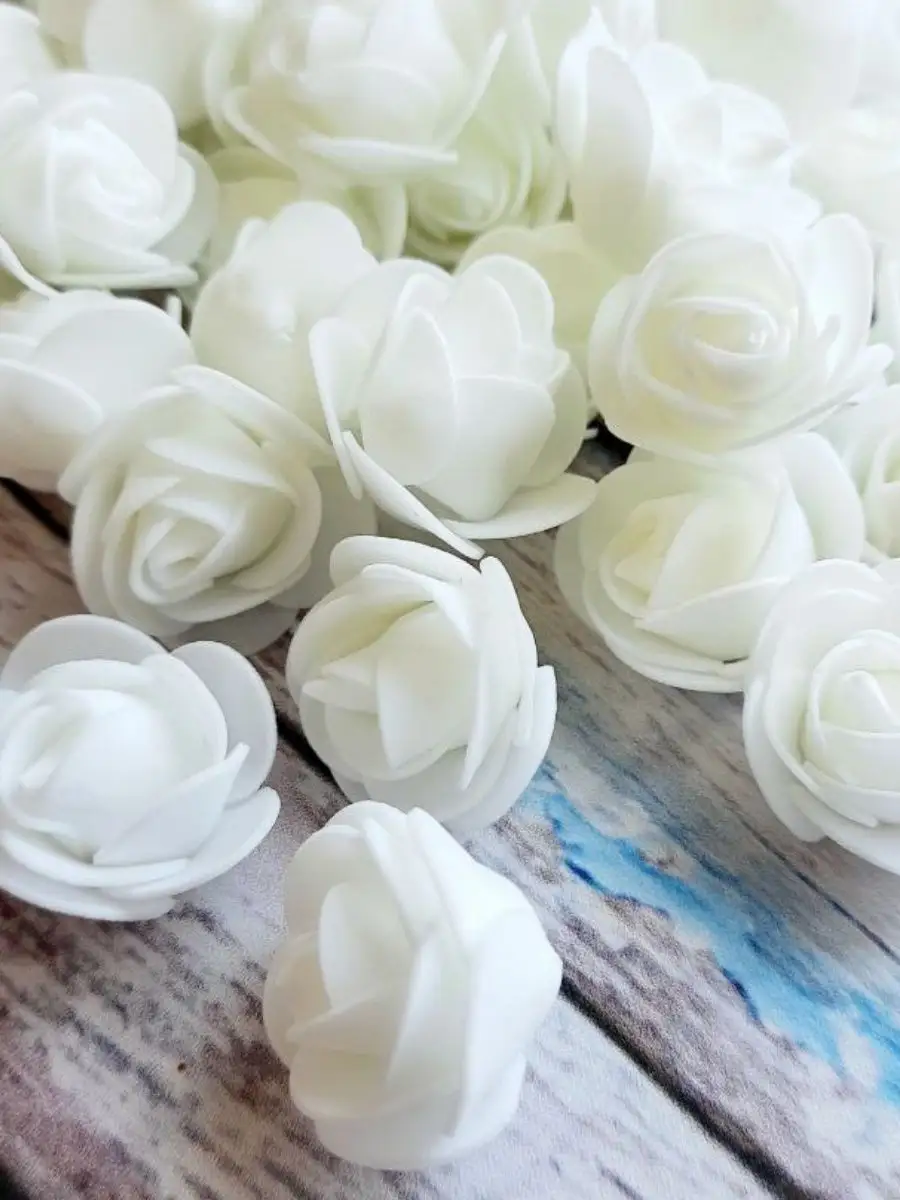 Цветы из фоамирана розы искусственные Love to create 119217217 купить за431 ₽ в интернет-магазине Wildberries