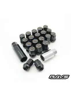 Гайки колесные Rays сталь M12 шаг 1.25