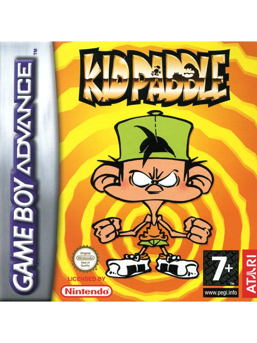 Gba rus. Kid Paddle мультсериал. GBA Kid Paddle русская версия k-375. 2005 Game boy Advance Videos. Kid Paddle character.