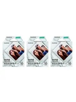 Фотопленка для Instax SQUARE White Marble 10x3 шт