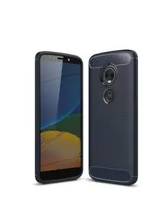 Чехол для Motorola Moto E5 (темно-синий)