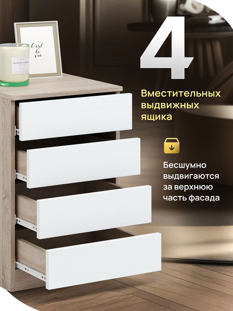 Тумба прикроватная офисная в спальню за 2906 рублей в по России и в г.  Ярославль арт. 119828255 без предоплат — интернет-магазин ВАМДОДОМА