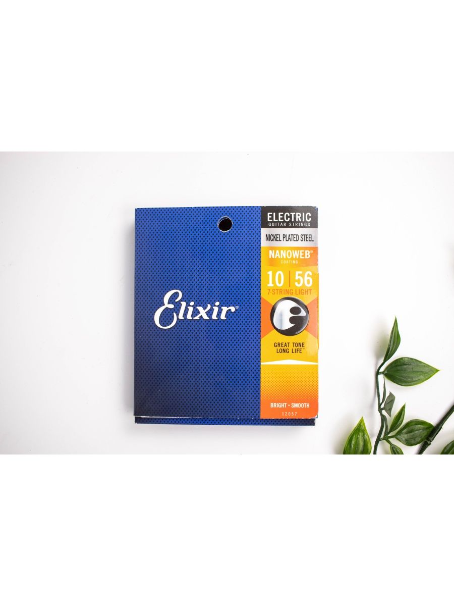 Elixir 12052 струны для электрогитары anti rust nanoweb light фото 91