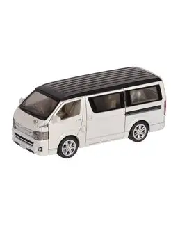 Коллекционная машинка металлическая минивен Toyota Hiace