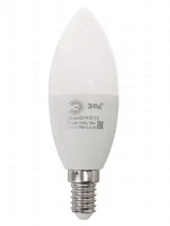 Лампа светодиодная ЭРА LED smd B35-9w-827-E14