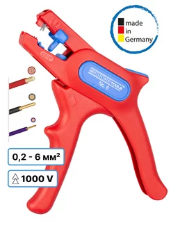 Стриппер для снятия изоляции 0,2 - 6 мм2 № 6 до 1000 В