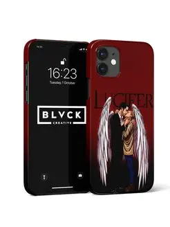 Чехол для Iphone 11 Pro Max с рисунком "LUCIFER" Накладка с…