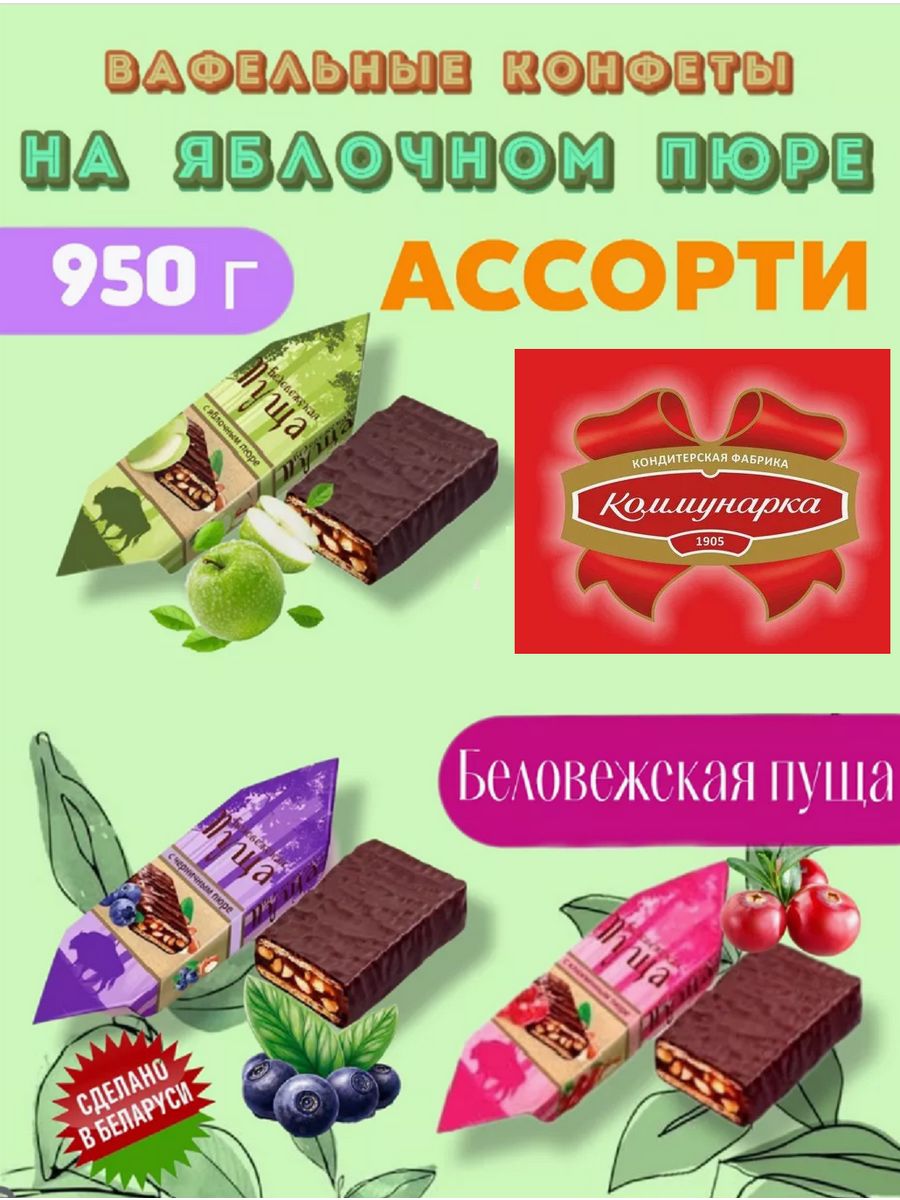 Белорусские конфеты Беловежская пуща