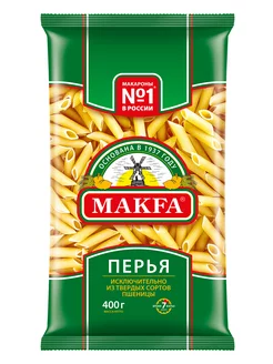 Макароны Макфа Перья 400г макаронные изделия