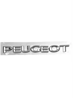 Эмблема надпись Peugeot