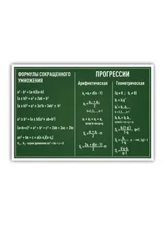 Стенд в кабинет математики 99*75 см