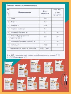 Каша арт лайф калорийность