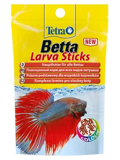 Корм для аквариумных рыбок Тетра Betta Larva Sticks 5г