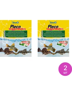 Корм для донных рыб Тетра Pleco Veggie Wafers 15г, 2 шт