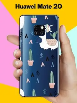 Чехол на Mate 20 с принтом