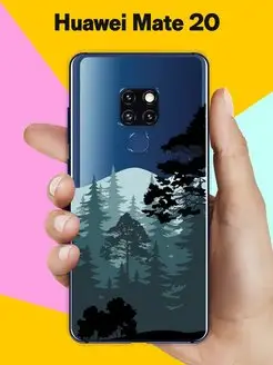 Чехол на Mate 20 с принтом