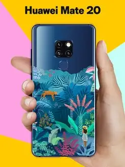 Чехол на Mate 20 с принтом