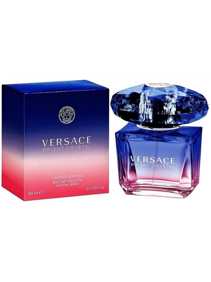 Версаче туалетная вода женская. Versace Bright Crystal (Blue), EDT, 90 ml. Версаче Брайт Кристалл 90 мл. Духи Версаче Бриг Кристалл. Версаче Кристал духи женские.