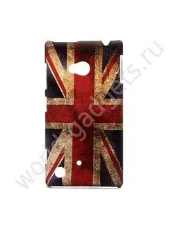 Чехол Retro United Kingdom Flag для Nokia Lumia 720