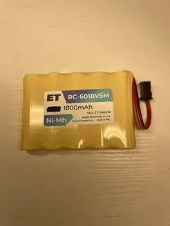 Акк. RC-6018VSM, черн. 6V 1800mAh