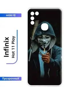 Силиконовый чехол для Infinix Hot 11 Play