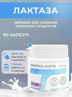 Лактаза Форте (90 капс) Усвоение лактозы