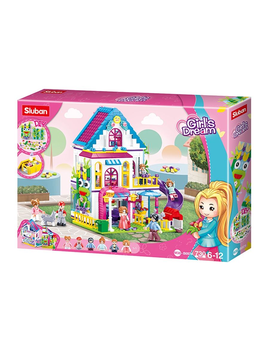 Конструктор 2024. Girls Dream конструктор. No.8880-2 Dream Villa Toys.