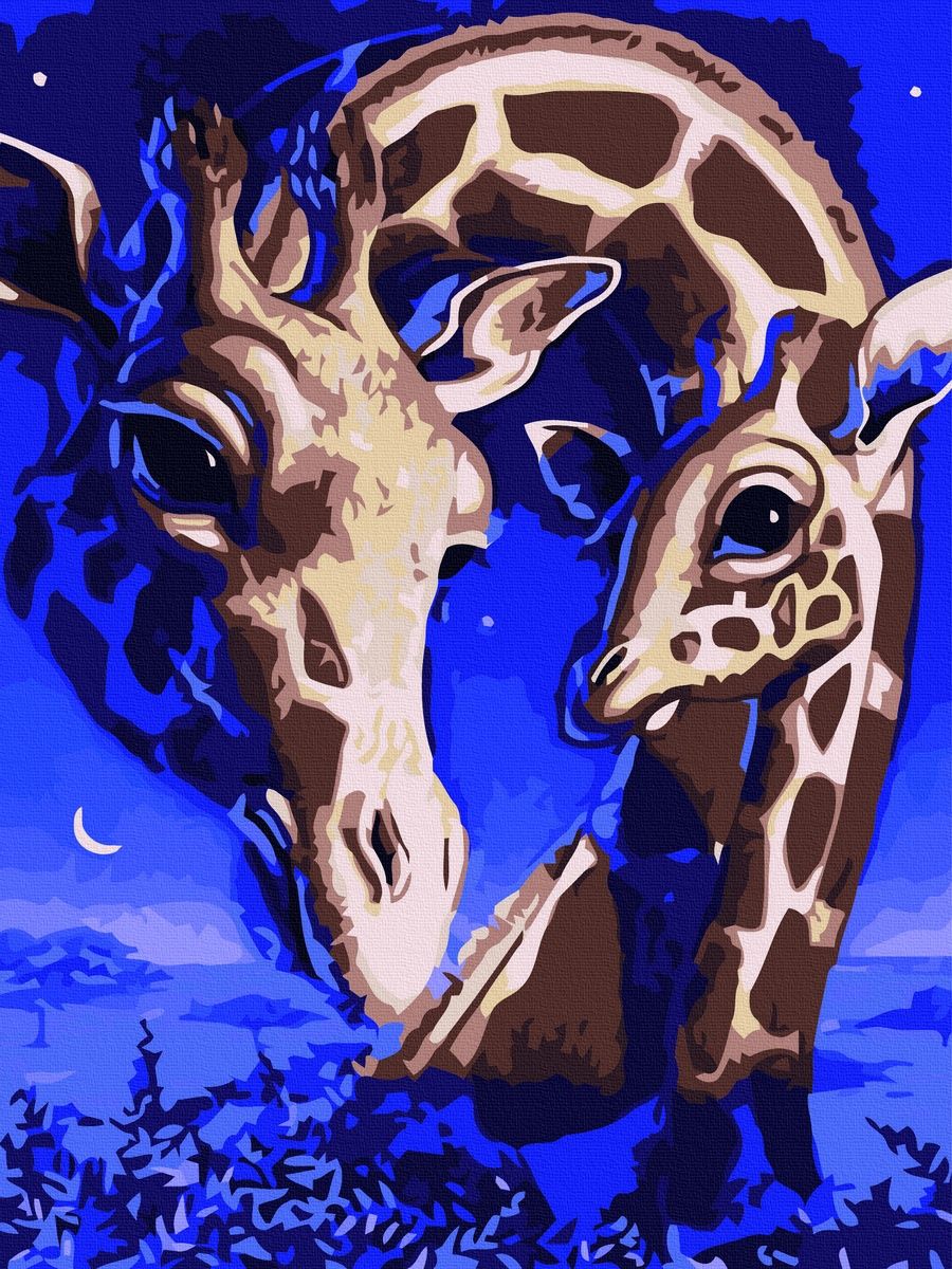 Картины с жирафами