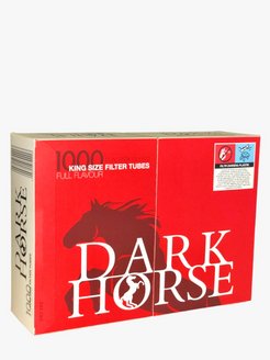 Гильзы сигаретные для самокруток, 1000 шт Dark horse 124338152 купить за 774 ₽ в интернет-магазине Wildberries