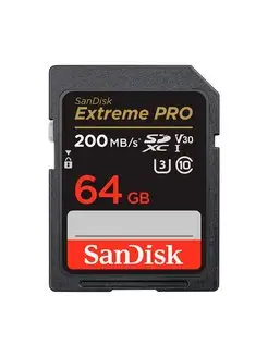 Карта памяти SDXC 64GB Extreme Pro UHS-I