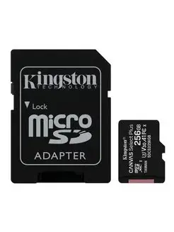 Карта памяти MicroSDXC 256GB UHS-I U3 V30 A1 + адаптер