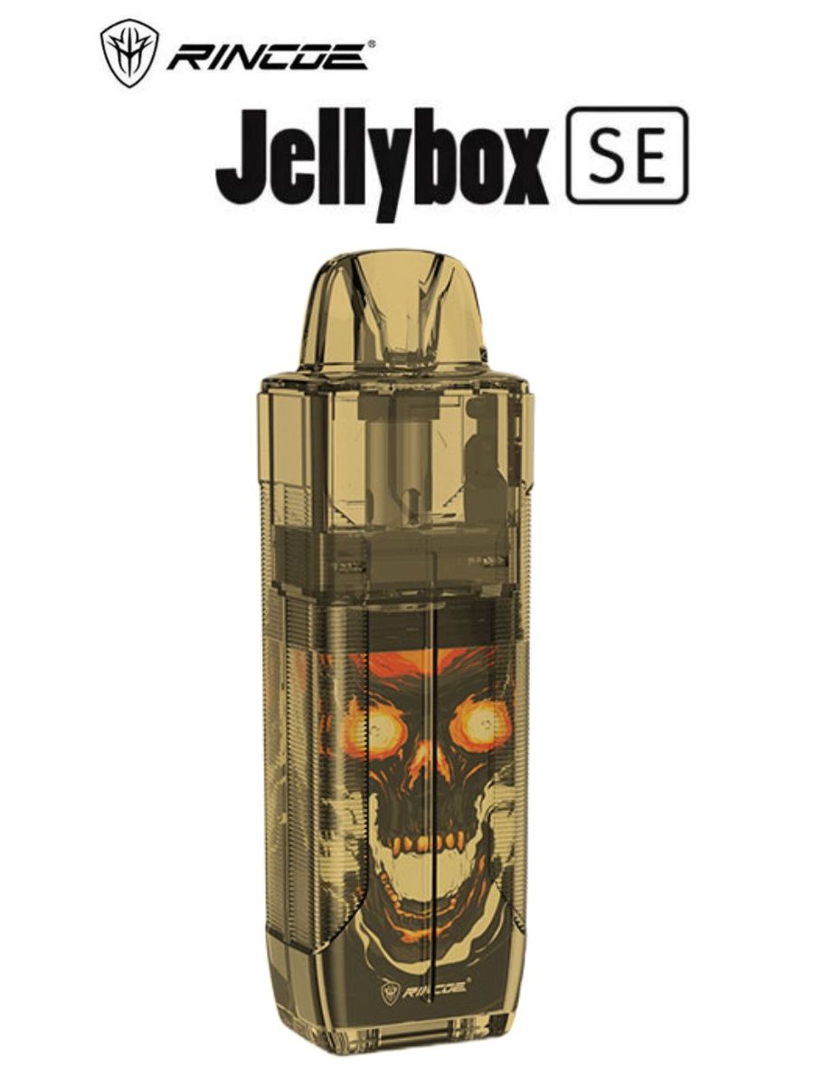 Сего мини. Rincoe & udn JELLYBOX se pod Kit. Rincoe JELLYBOX se pod Kit 500mah. JELLYBOX se Kit. Rincoe JELLYBOX se pod Kit 500mah Amber Clear (Skull).